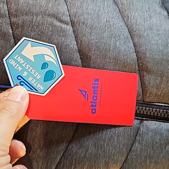 Nwt Atlantis Sz L Puffer Hooded Coat - Picture 9 of 10